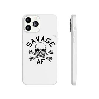 Savage Af Skeleton Phonecase iPhone | Mazezy