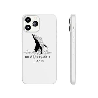 Save The Whales No More Plastic Please Phonecase iPhone | Mazezy