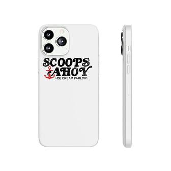 Scoops Ahoy Ice Cream Parlor Dark Phonecase iPhone | Mazezy