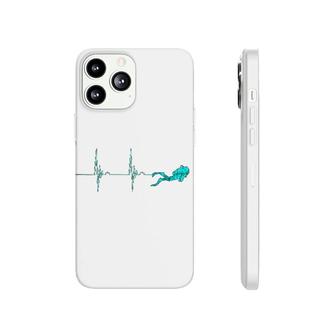 Scuba Diver Heartbeat Deep Diving Phonecase iPhone | Mazezy