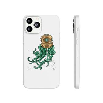 Scuba Diving Octopus Helmet Phonecase iPhone | Mazezy
