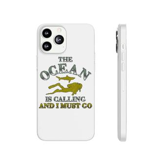 Scuba Diving The Ocean Is Calling Phonecase iPhone | Mazezy