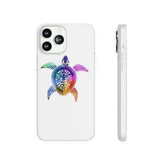 Sea Turtle Hawaiian Tribal Pattern Scuba Diving Diver Phonecase iPhone | Mazezy