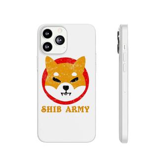 Shib Army Shiba Inu Token Design Shibarmy Cryptocurrency Phonecase iPhone | Mazezy