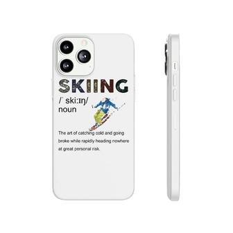 Skiing Noun Definition Phonecase iPhone | Mazezy CA