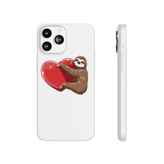 Sloth Heart Valentine's Day Sloth Lovers Sloth Hugging Heart Phonecase iPhone | Mazezy
