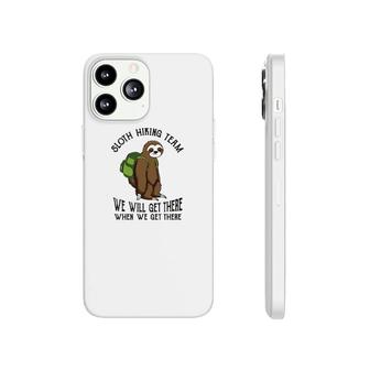 Sloth Hiking Team Phonecase iPhone | Mazezy