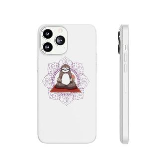 Sloth Yoga Gift I Funny Meditation Workout Tee Phonecase iPhone | Mazezy