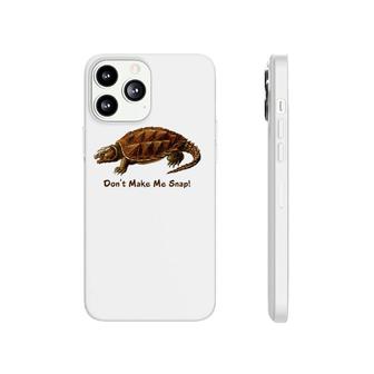 Snapping Turtle Snap Reptile Herp Nature Lover Phonecase iPhone | Mazezy