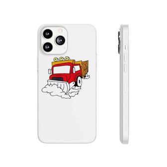 Snowplow Truck Snow Plough Digger Toddler Phonecase iPhone | Mazezy