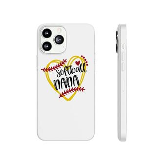 Softball Nana Heart Player Phonecase iPhone | Mazezy