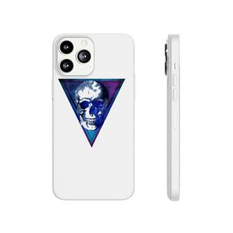 Space Skull Triangle Gift Phonecase iPhone | Mazezy