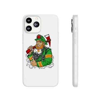 St Patrick's Day Firefighter Fireman Gift Phonecase iPhone | Mazezy