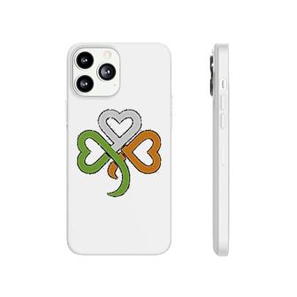 St Patricks Day Green Clover Heart Irish Phonecase iPhone | Mazezy