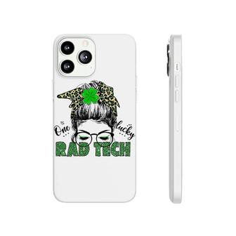 St Patricks Day One Lucky Rad Tech Phonecase iPhone | Mazezy
