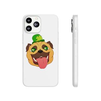 St Patrick's Day Pug Leprechaun Irish Pugs Lover Gift Phonecase iPhone | Mazezy