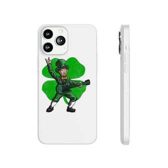 St Patrick's Day Rock And Roll Leprechaun Guitar Phonecase iPhone | Mazezy AU