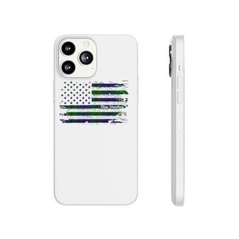 Strachan Surname American Flag Scottish Clan Tartan Phonecase iPhone | Mazezy