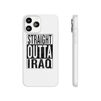 Straight Outta Iraq Great Travel & Gift Idea Phonecase iPhone | Mazezy