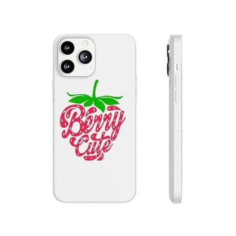 Strawberry Berry Cute Summer Fruit For Berry Lover Phonecase iPhone | Mazezy