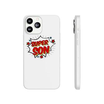 Superhero Super Son Matching Family Superhero S Phonecase iPhone | Mazezy CA