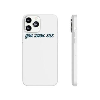Sus Gamer Custome Fan Tees You Look Sus Colorful Gift Phonecase iPhone | Mazezy