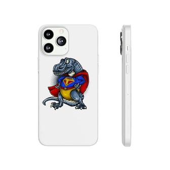 T Rex Dinosaur Cartoon Superhero Retro Cute Dino Tee Phonecase iPhone | Mazezy DE