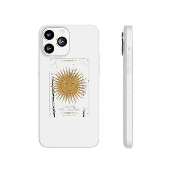 Tarot Aesthetic Sun And Moon Clouds Phonecase iPhone | Mazezy