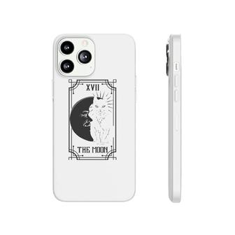 Tarot Card The Moon And The Cat Gothic Pagan Phonecase iPhone | Mazezy