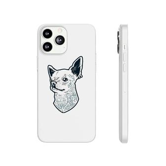 Tattooed Chihuahua For Tattooed Rockers Punk Rock Dog Phonecase iPhone | Mazezy