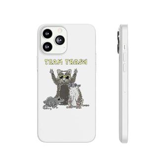 Team Trash Opossum Raccoon Rat Funny Animals Garbage Gang Phonecase iPhone | Mazezy