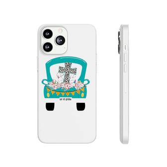 Th Cute Christian Cross Easter Truck Bunny Egg Costume Phonecase iPhone | Mazezy