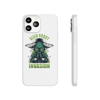 The Alien Robot Invasion Music Phonecase iPhone | Mazezy