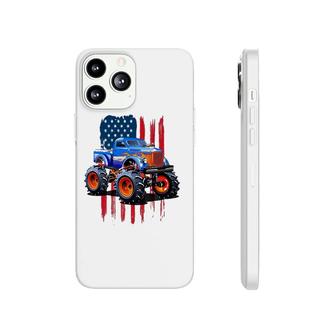 The Perfect American Flag Monster Truck's Rule Phonecase iPhone | Mazezy