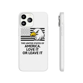 The United States Of America Love It Or Leave It Phonecase iPhone | Mazezy DE