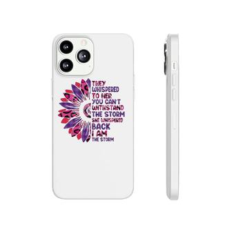 They Whispered To Her You Cannot Withstand The Storm Leopard Phonecase iPhone | Mazezy
