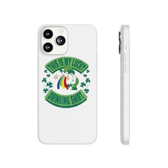 This Is My Lucky Drinking - Drunk Leprechaun Premium Phonecase iPhone | Mazezy