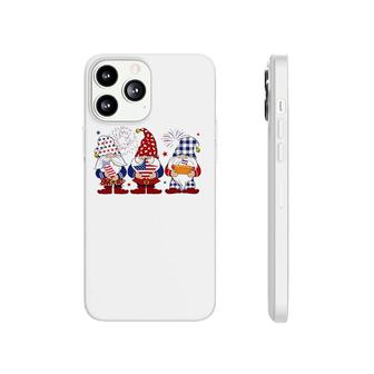 Three Gnomes 4Th Of July Independence Day American Flag Gift Phonecase iPhone | Mazezy