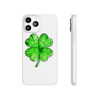 Tie Dye Shamrock Lucky Four-Leaf Clover St Patrick's Day Phonecase iPhone | Mazezy
