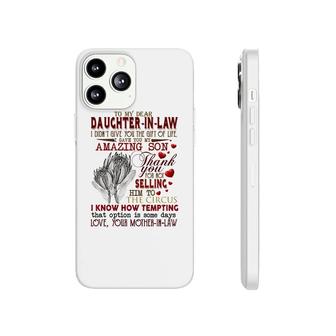 To My Daughter In Law Phonecase iPhone | Mazezy