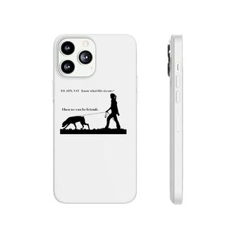 Tracking Young Rottweiler Td Tdx Vst Know What This Means Then We Can Be Friends Phonecase iPhone | Mazezy