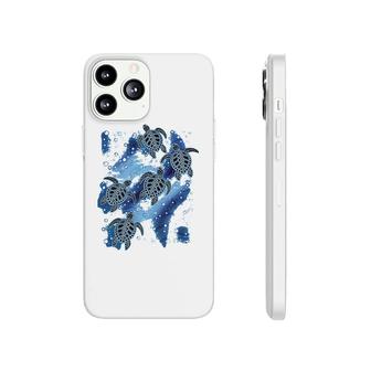 Tribal Sea Turtles Youth Turquoise Phonecase iPhone | Mazezy