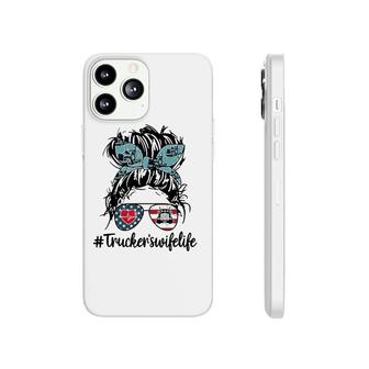 Trucker's Wife Life Messy Buns Hair Women Phonecase iPhone | Mazezy