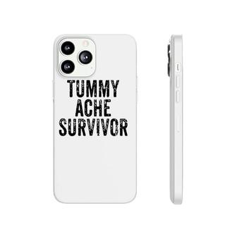 Tummy Ache Survivor Funny Vintage Phonecase iPhone | Mazezy