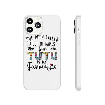 Tutu Is My Favourite Name Phonecase iPhone | Mazezy