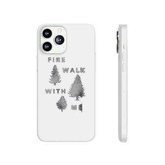 Twin Peaks Fire Walk With Me Tree Silhouette Phonecase iPhone | Mazezy