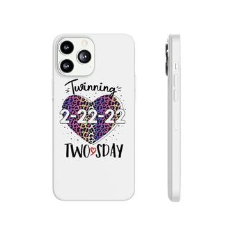 Twinning Twosday Tuesday February 22Nd 2022 Twinning Twosday Phonecase iPhone | Mazezy