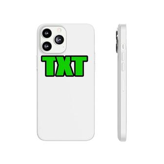 Txt Tomorrow Together Kpop Fanminimalist Green Phonecase iPhone | Mazezy