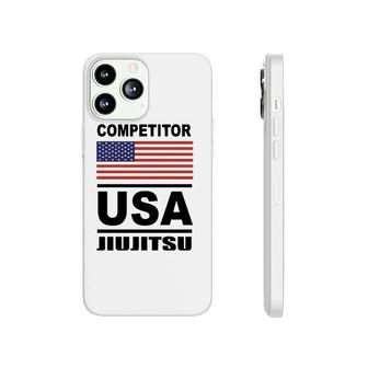Usa Bjj Competitor Usa Jiu Jitsu Phonecase iPhone | Mazezy
