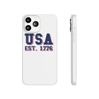 Usa Est 1776, America, 4Th Of July, Patriotic - Phonecase iPhone | Mazezy DE